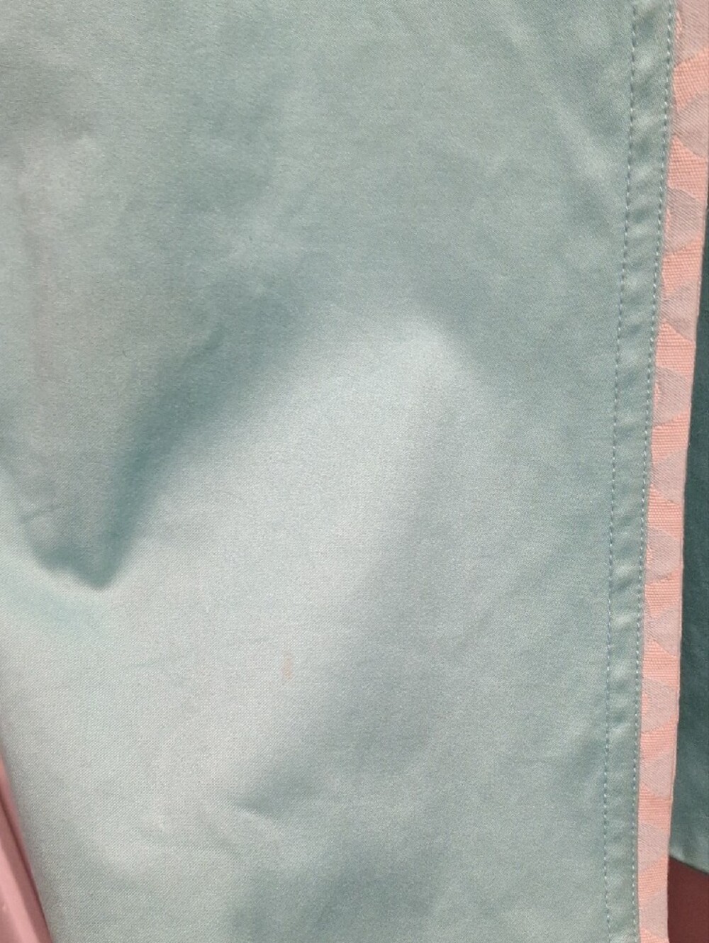 COACH Women’s Aqua Trench Coat with Contrast Trim - Picture 10 of 11